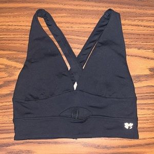 Forever 21 black sports bra/swim top xs